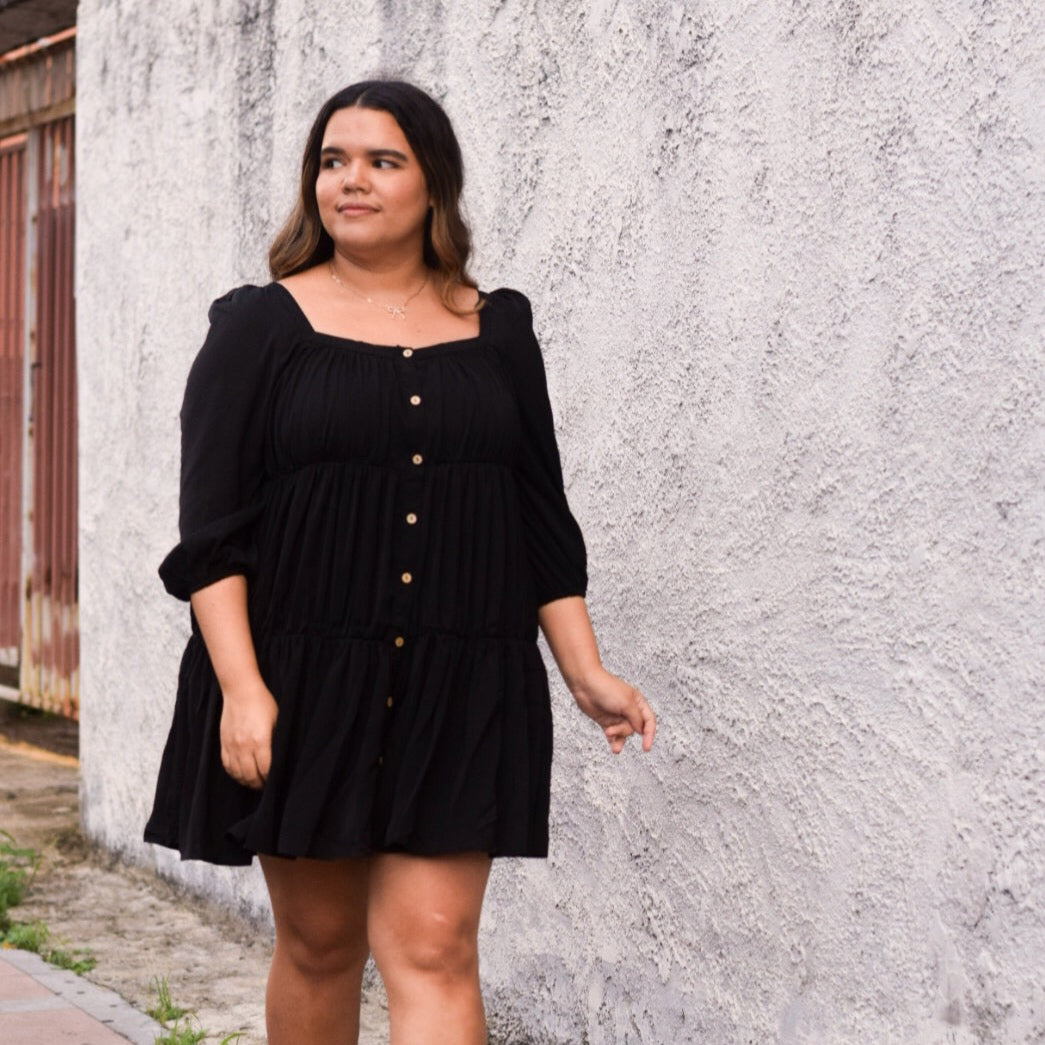 Festival Black Dress