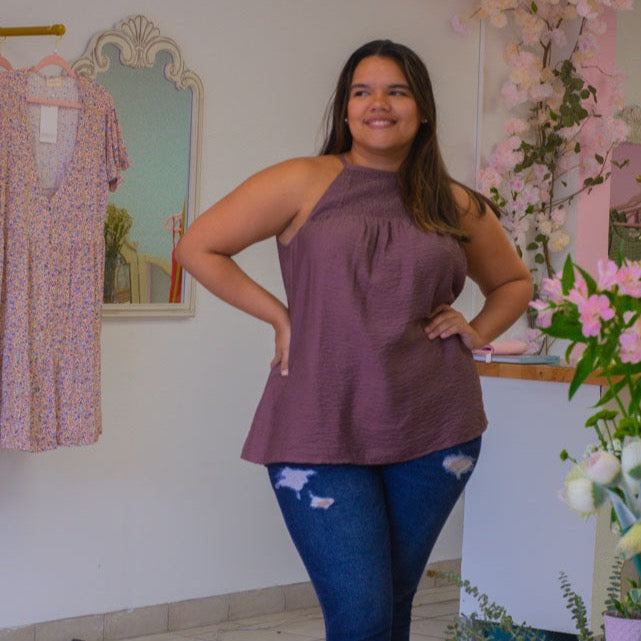 Dark Rose Top