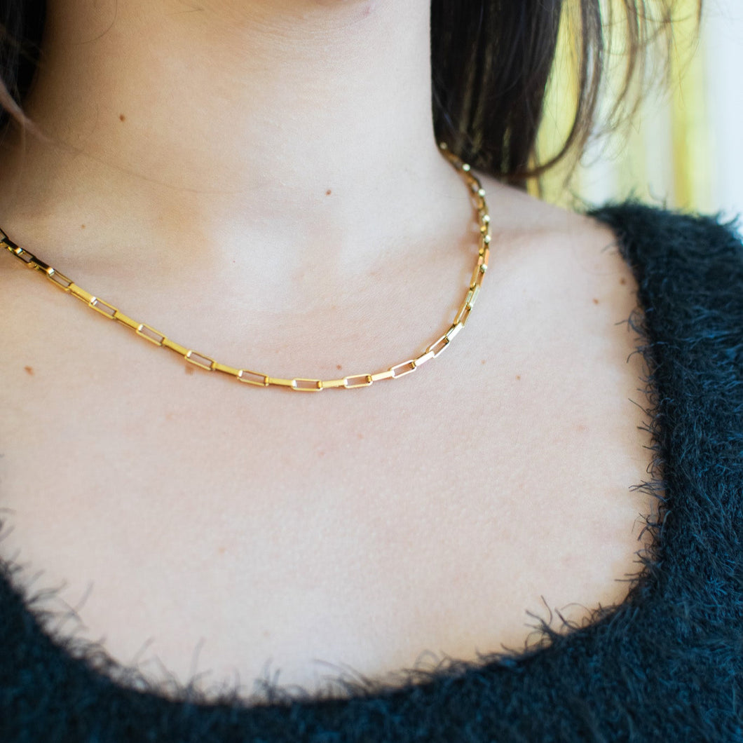 Cadena - Paperclip style